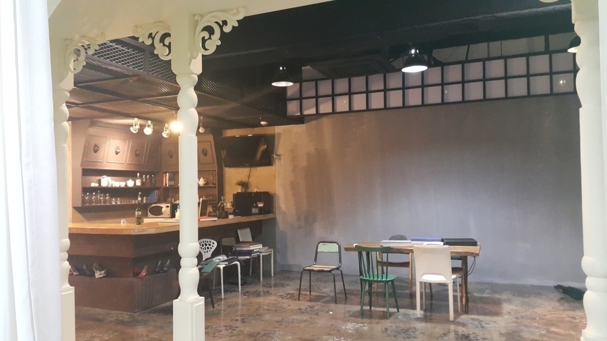 학동역 초역세권 대형빌딩 반지하 전용면적 80평 상가 임대